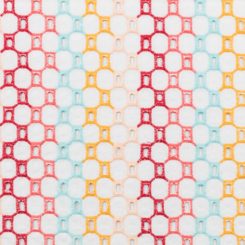 Bordado Suizo Geometric Pitagoras - Ribes y Casals