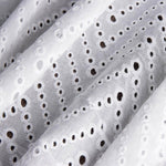 Bordado Suizo Chevron Blanco - Ribes y Casals