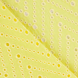 Bordado Suizo Chevron Amarillo - Ribes y Casals