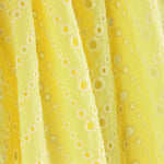 Bordado Suizo Chevron Amarillo - Ribes y Casals