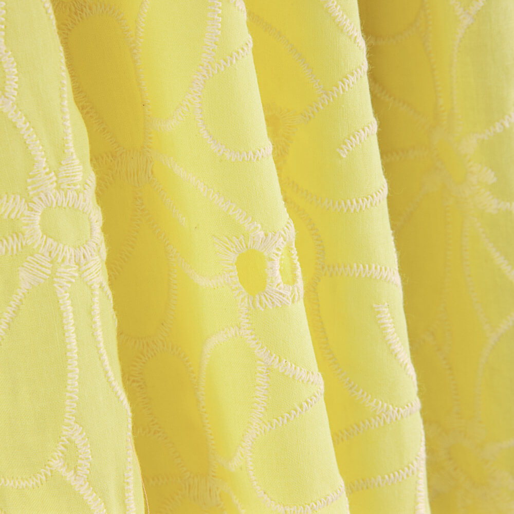 Bordado Suizo Margarita Amarillo - Ribes y Casals