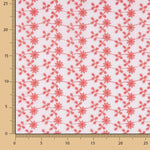 Bordado Suizo Mini Flor Coral - Ribes y Casals