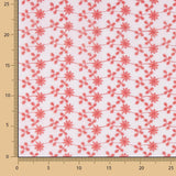 Bordado Suizo Mini Flor Coral - Ribes y Casals