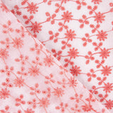 Bordado Suizo Mini Flor Coral - Ribes y Casals