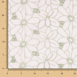 Bordado Suizo Margarita Margen Verde - Ribes y Casals