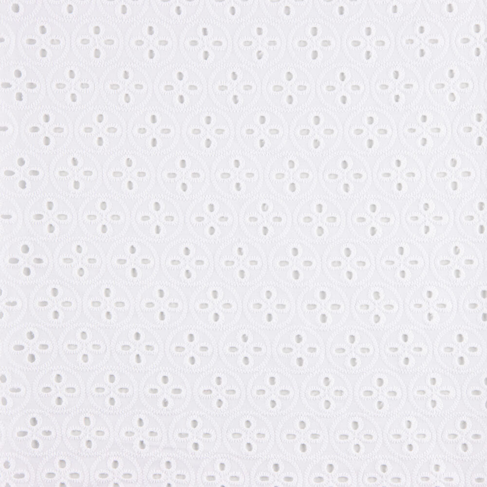 Bordado Suizo Triana Blanco - Ribes y Casals