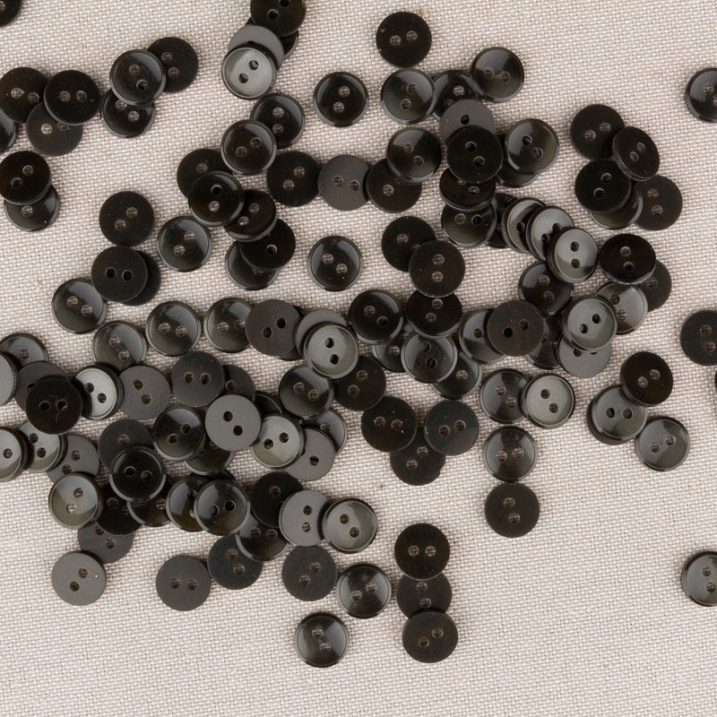 Botón Costura Negro 12mm - Ribes y Casals