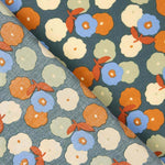 Popelín Algodón Flores Tera - Ribes y Casals