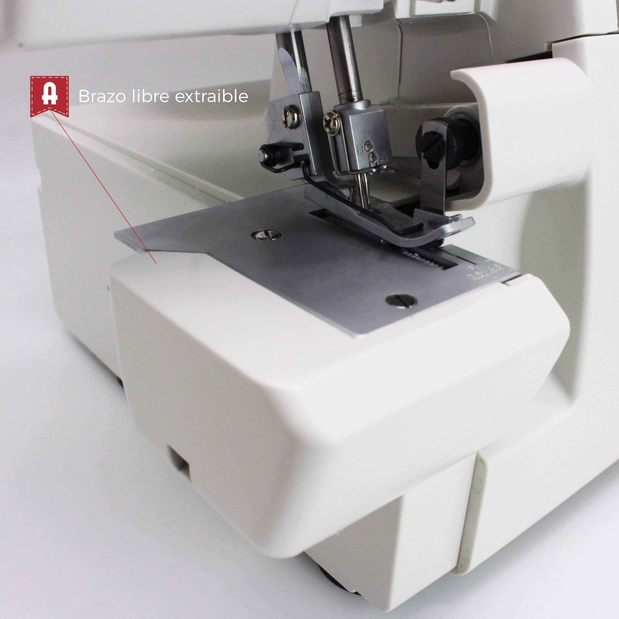 Máquina Overlock Alfa Precise Essence Remalladora - Ribes y Casals