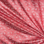 Brocado Fantasía Cachemir Rojo - Ribes y Casals