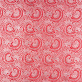 Brocado Fantasía Cachemir Rojo - Ribes y Casals