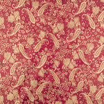 Brocado Fantasía Cachemir Vino - Ribes y Casals