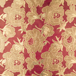 Brocado Fantasía Flor Vino - Ribes y Casals