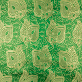 Brocado Fantasía Picas Verde - Ribes y Casals