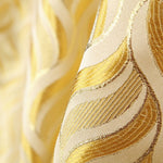 Brocado Lurex Ondas Amarilla - Ribes y Casals