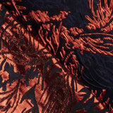 Brocado Lamé Rojo Bubble - Ribes y Casals