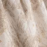 Brocado  Flor Amapola Oro - Ribes y Casals