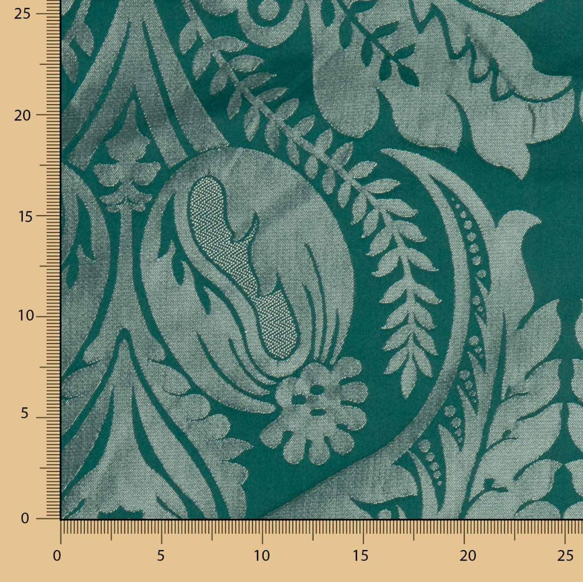 Brocado Cofrade Aguamarina - Ribes y Casals