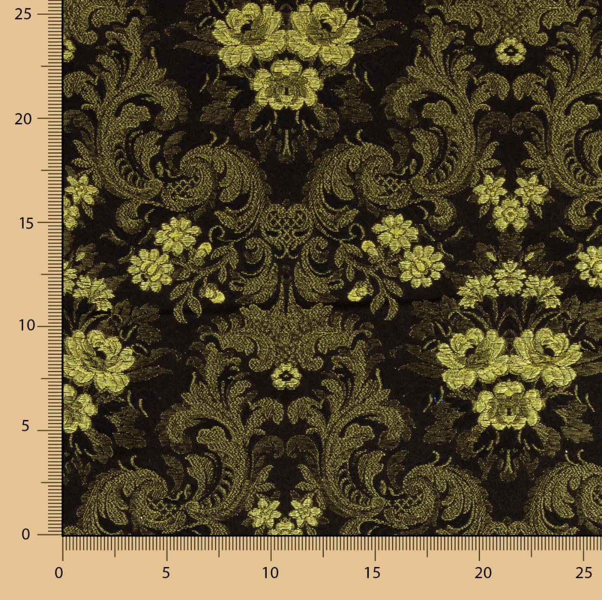 Brocado Cofrade Negro - Ribes y Casals