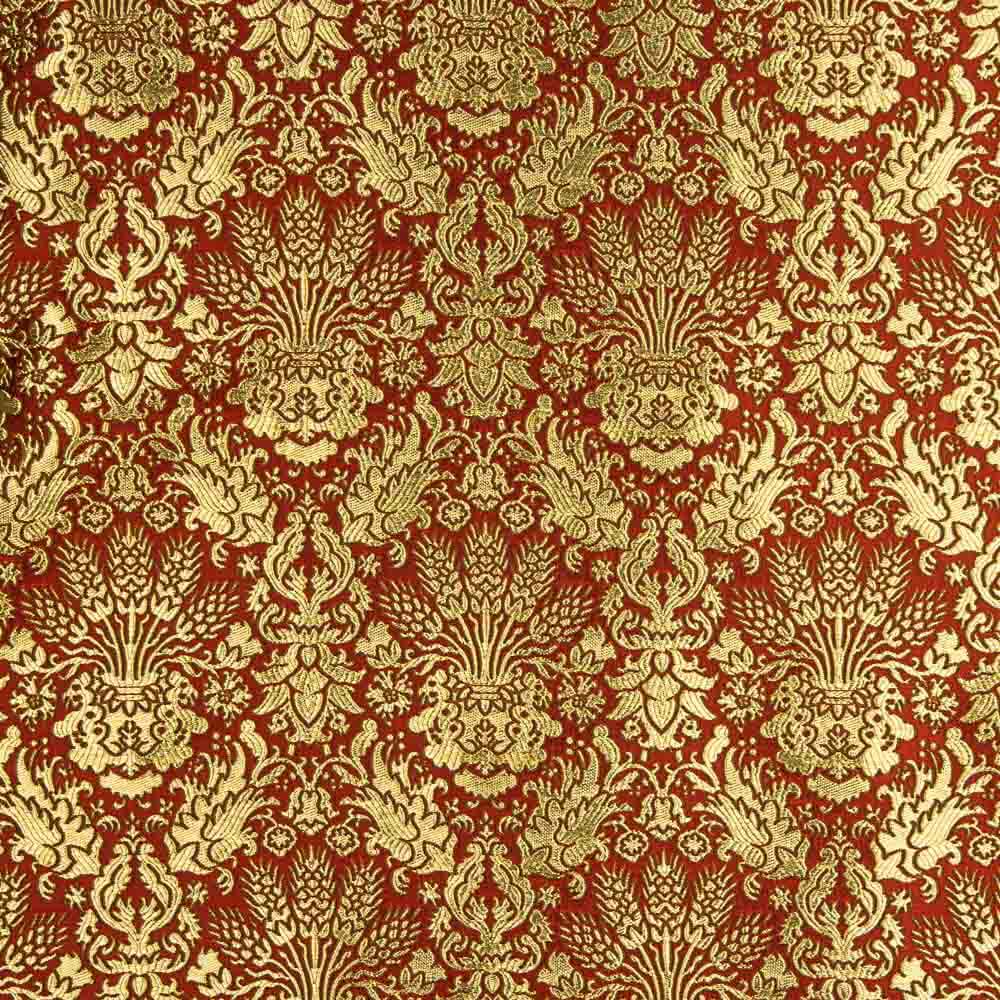 Brocado Cofrade Burdeos - Ribes y Casals