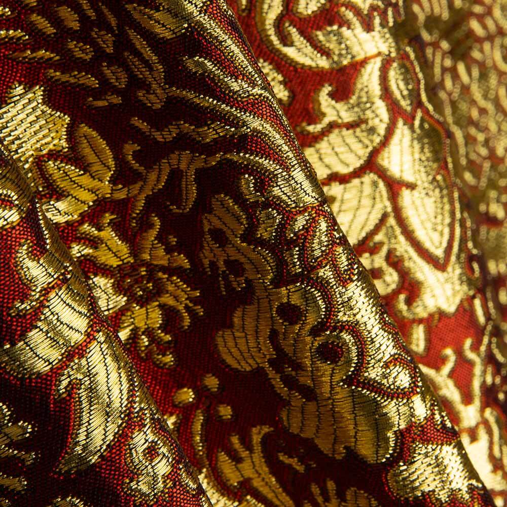 Brocado Cofrade Burdeos - Ribes y Casals