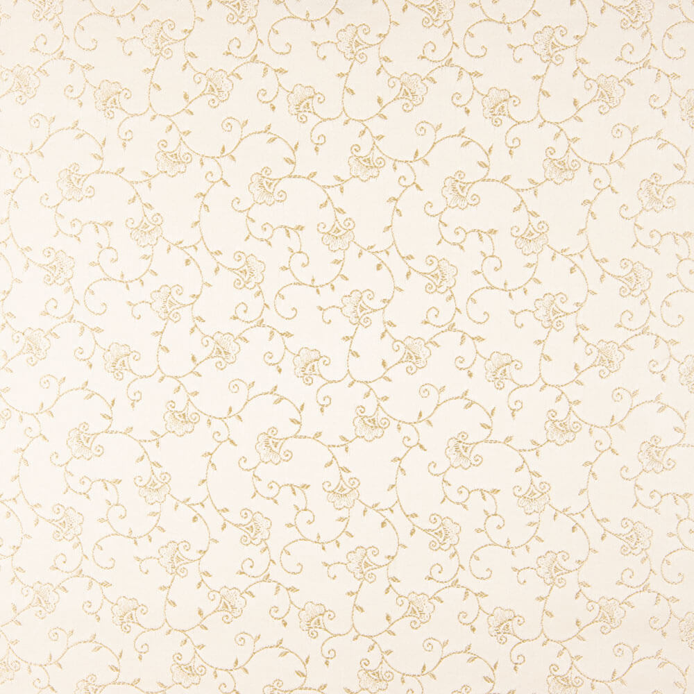 Brocado Flor Enredadera Oro - Ribes y Casals