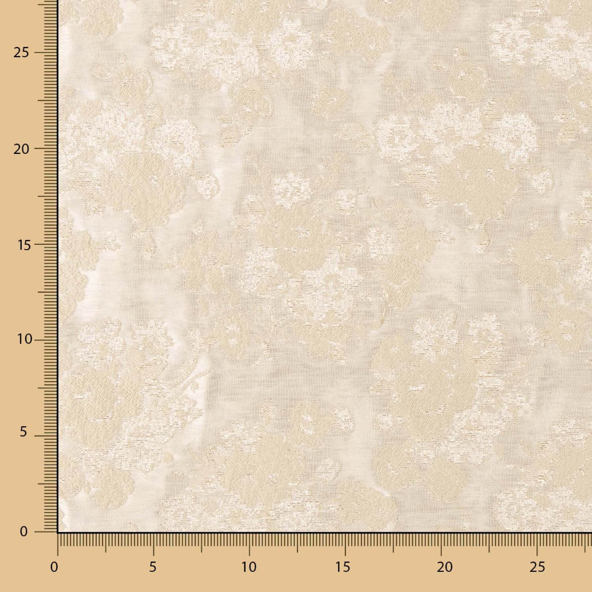 Brocado Flor Cretonero Oro - Ribes y Casals