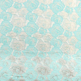 Brocado Flor Verde Agua - Ribes y Casals