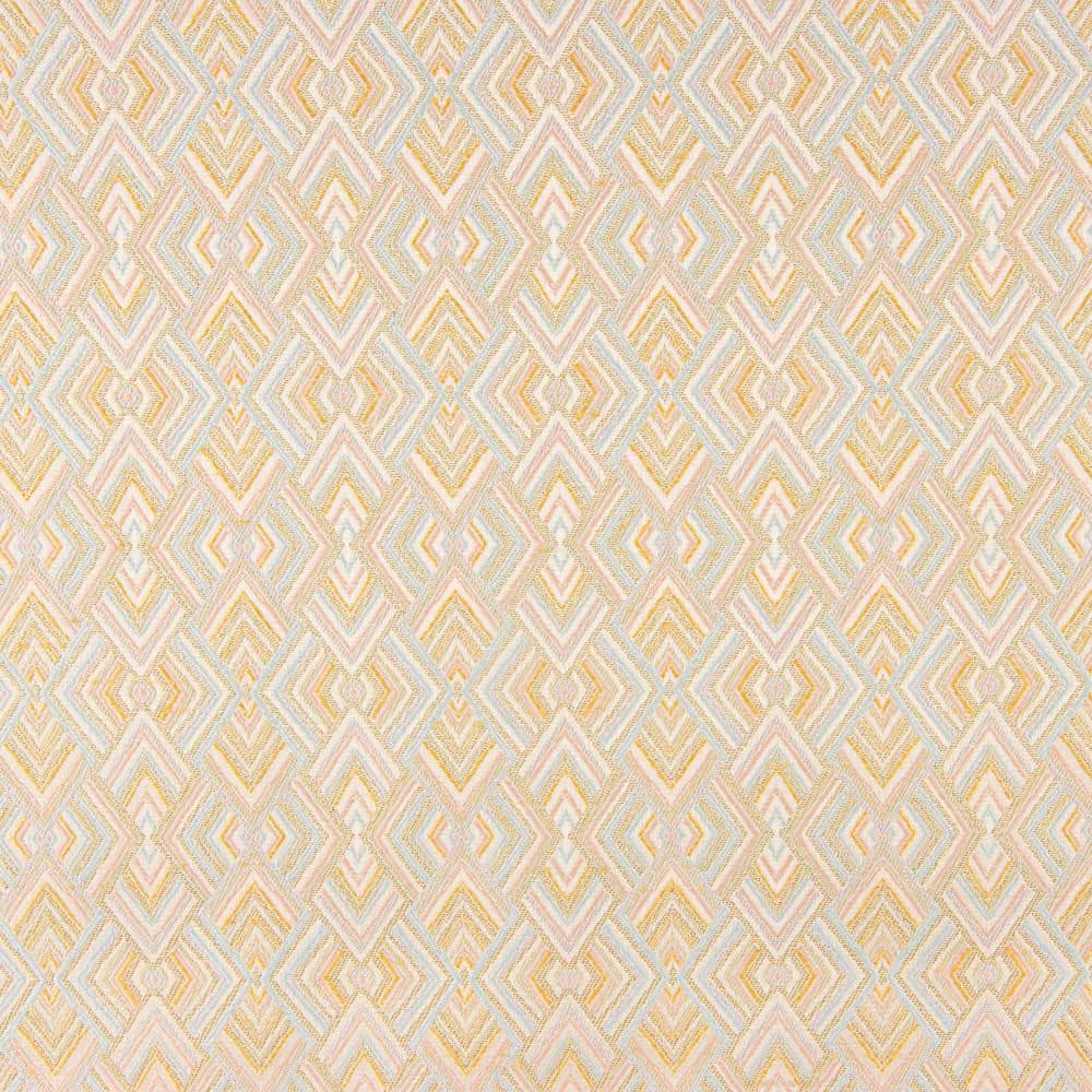 Brocado Geométrico Verde Claro - Ribes y Casals