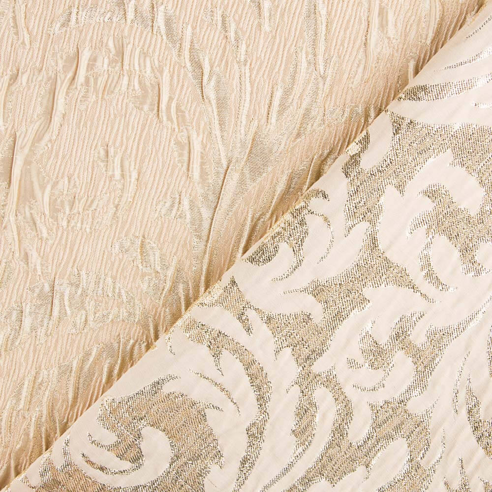 Brocado Lurex Camel - Ribes y Casals