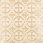 Brocado Lurex Cruz Oro - Ribes y Casals