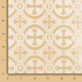 Brocado Lurex Cruz Oro - Ribes y Casals