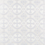 Brocado Lurex Cruz Plata - Ribes y Casals