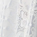 Brocado Lurex Cruz Plata - Ribes y Casals