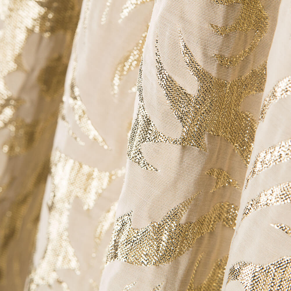 Brocado Lurex Verde Agua - Ribes y Casals