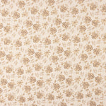 Brocado Flor Inglesa Tostado - Ribes y Casals