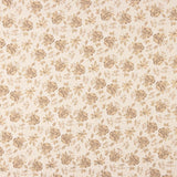 Retal Brocado Flor Inglesa Tostado 50x140 cm - Ribes y Casals