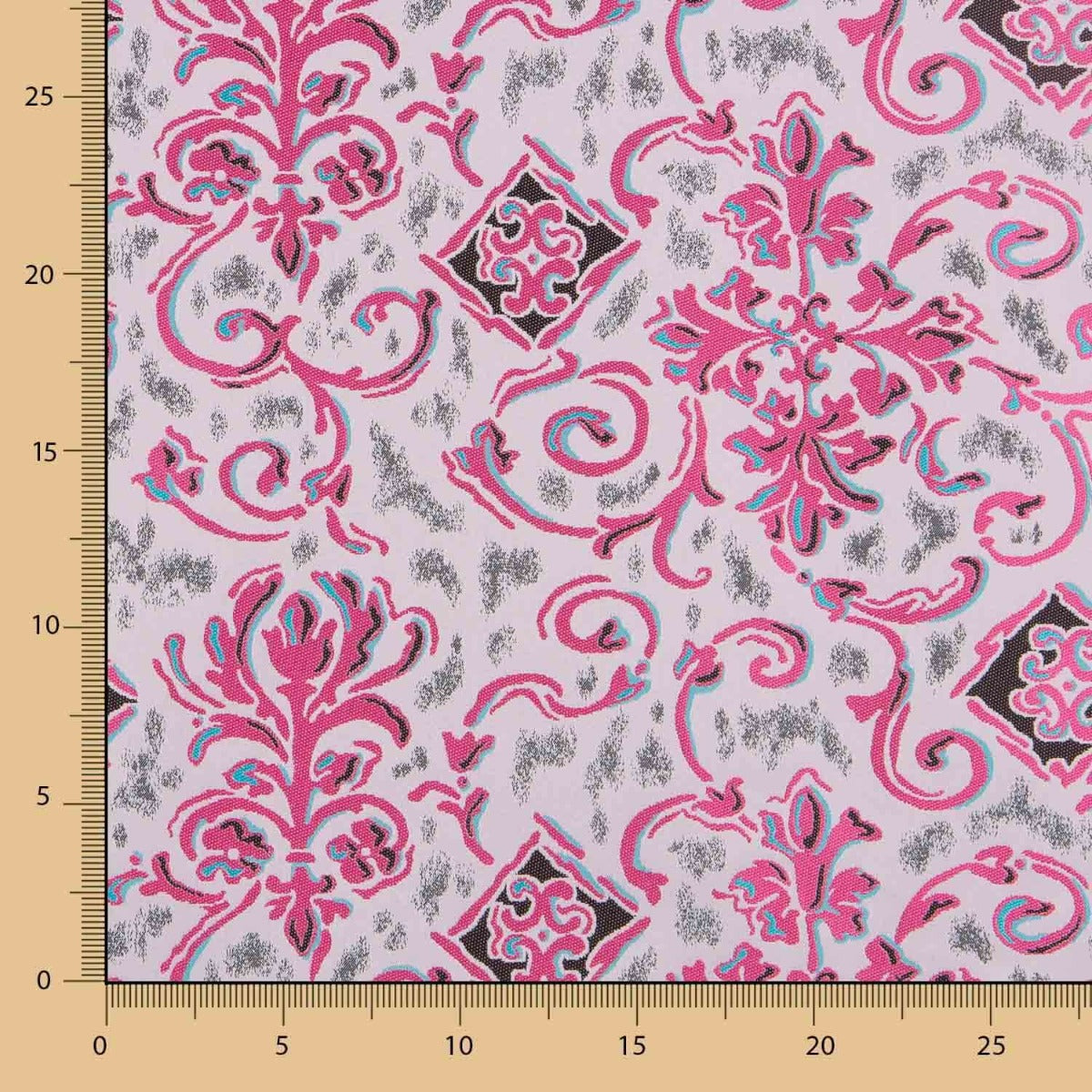 Brocado Mosaico Fucsia - Ribes y Casals