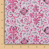 Brocado Mosaico Fucsia - Ribes y Casals