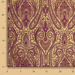Jacquard Paisley Granate - Ribes y Casals