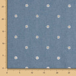 Camisa Denim Claro Margarita Bordado - Ribes y Casals