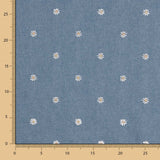 Camisa Denim Claro Margarita Bordado - Ribes y Casals