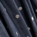 Camisa Denim Oscuro Margarita Bordado - Ribes y Casals