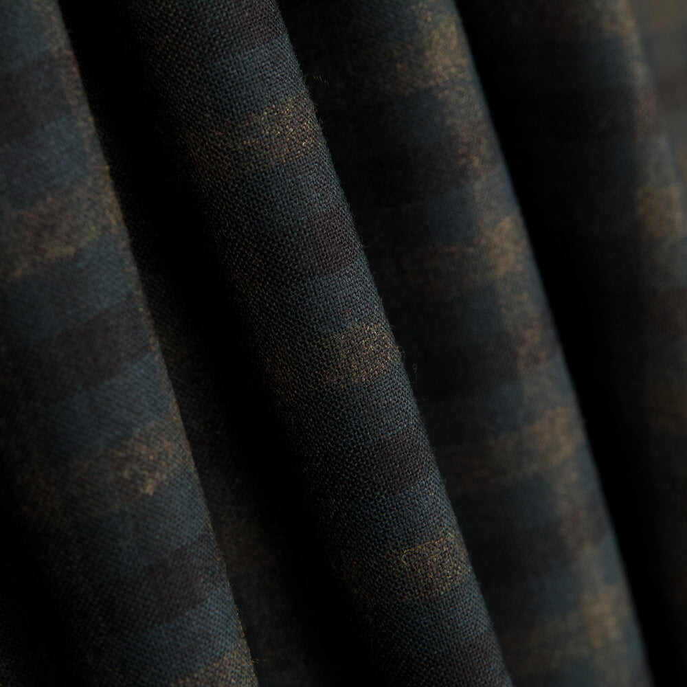 Camisería Lana Cuadros Verde - Ribes y Casals