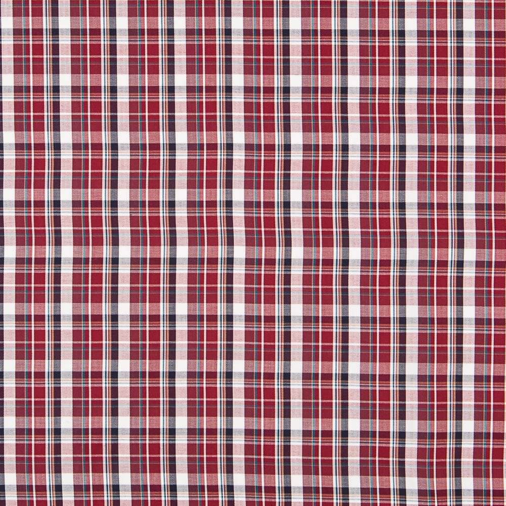 Camisería Mezcla Cuadros Grana - Ribes y Casals