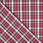 Camisería Mezcla Cuadros Grana - Ribes y Casals