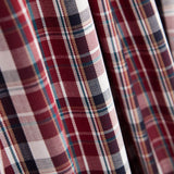 Camisería Mezcla Cuadros Grana - Ribes y Casals