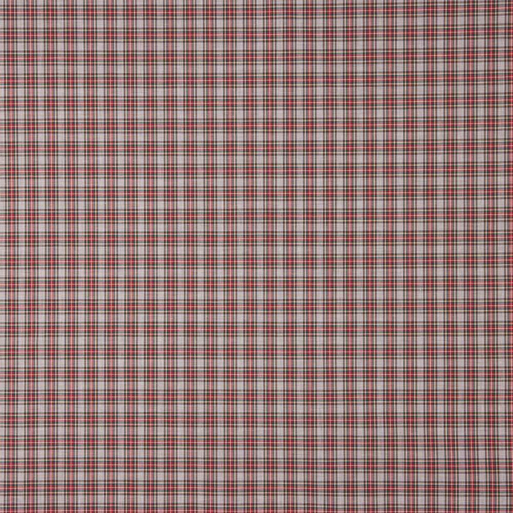 Camisería Algodón Tartán Gris - Ribes y Casals