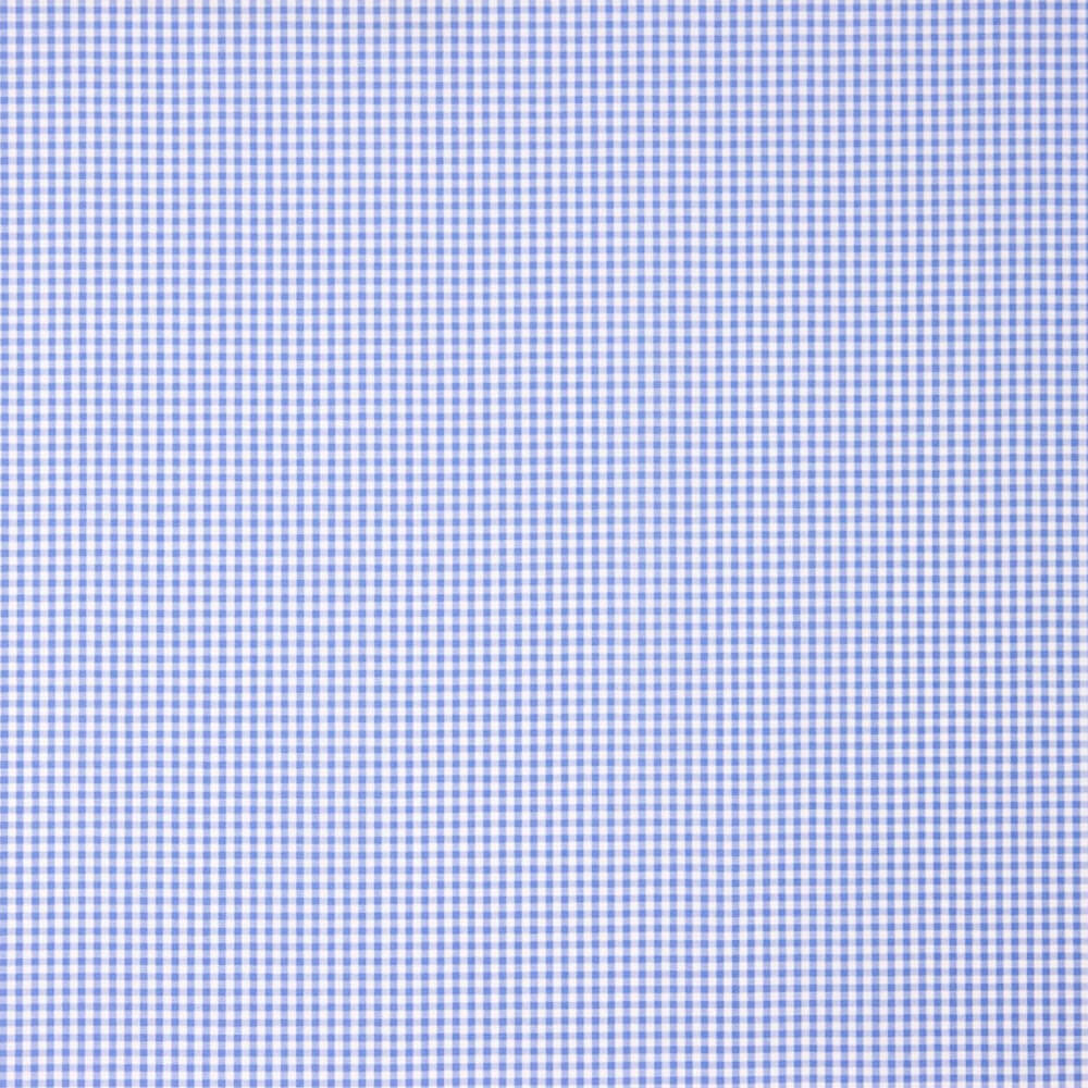 Camisería Algodón Vichy Azul Claro - Ribes y Casals