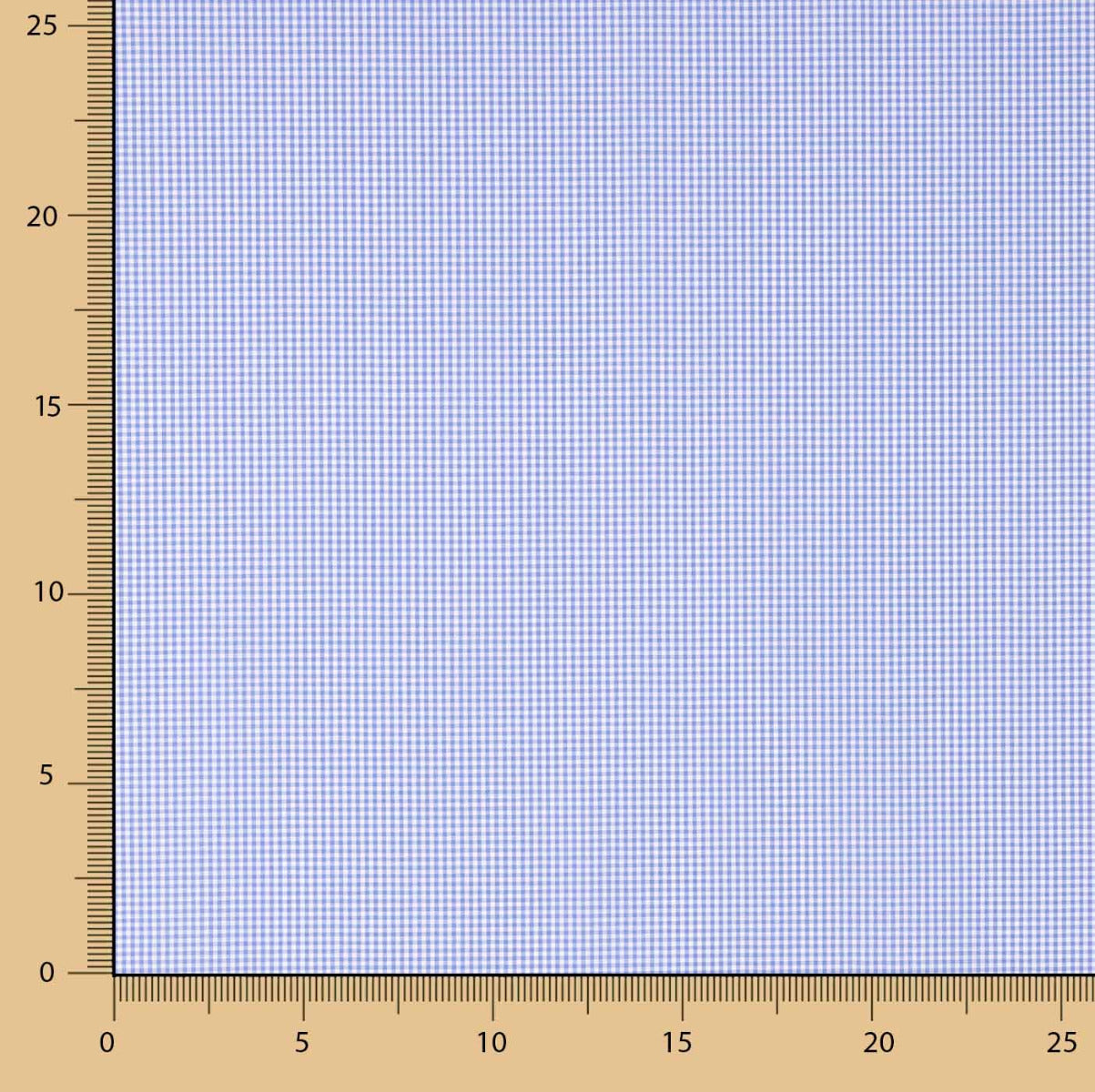 Camisería Algodón Vichy Azul Claro - Ribes y Casals